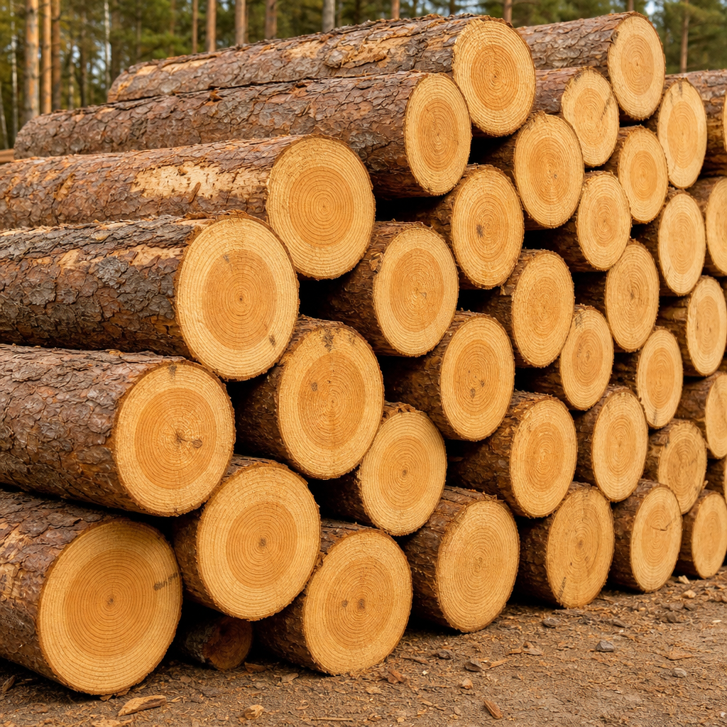 Pine Logs supplied by Dalifora